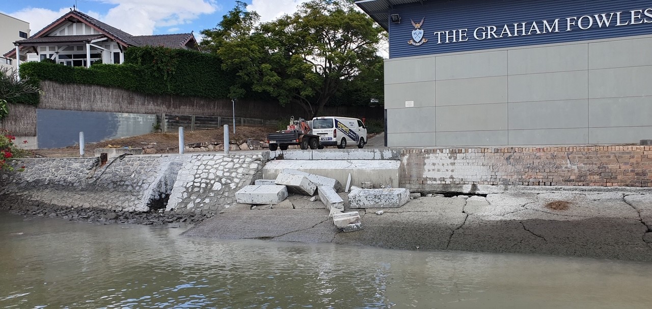 concrete wall sawing brisbane