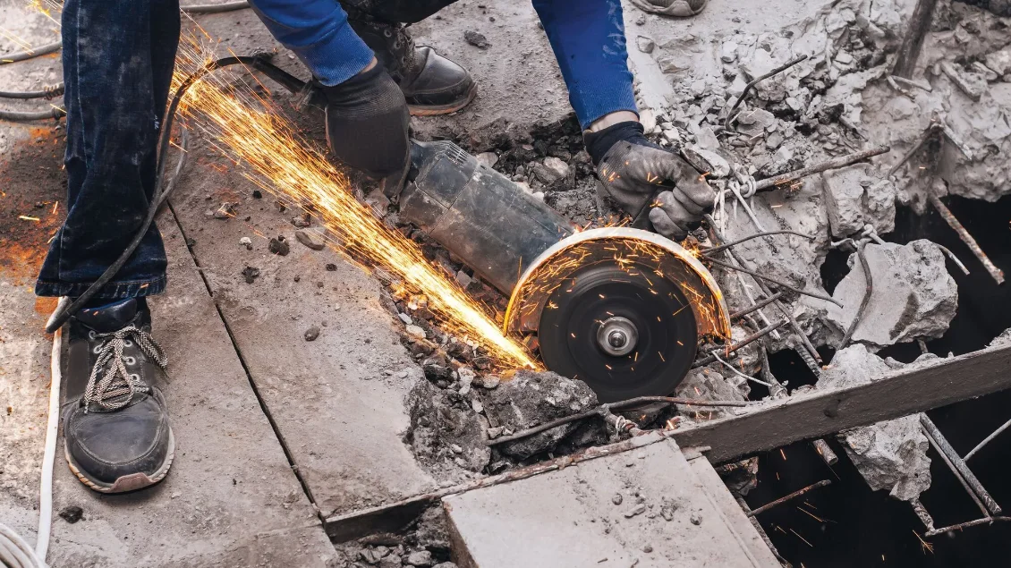 How to Safely Cut Through Concrete Reinforced with Steel (rebar)