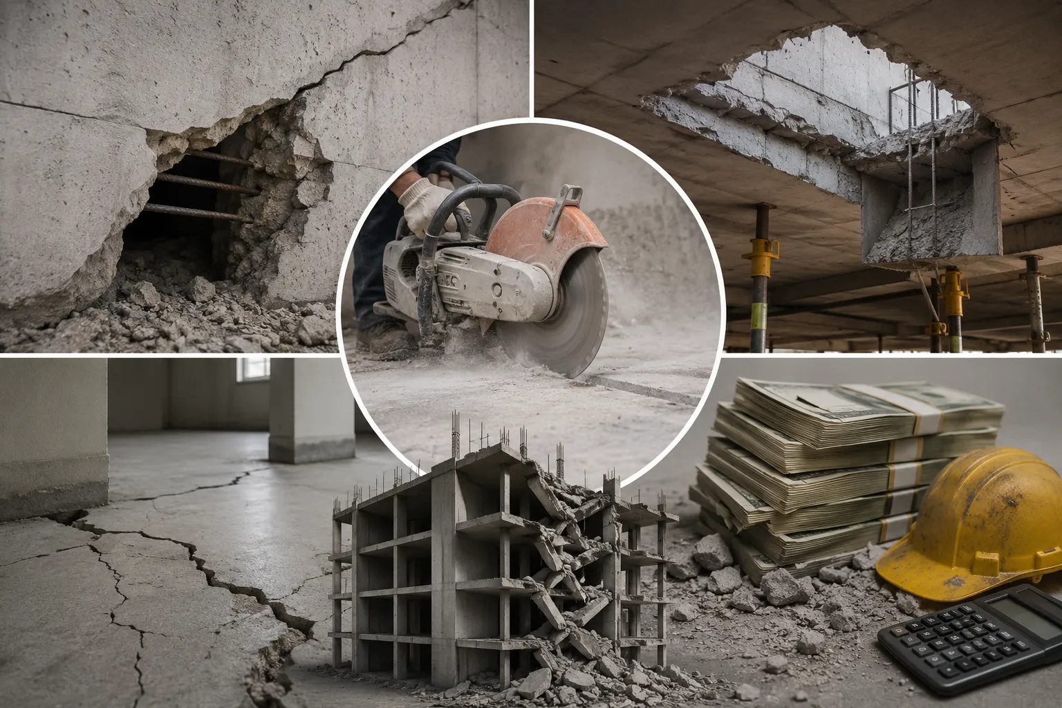 Costly Mistakes Caused by Inaccurate Concrete Cutting